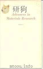 Advances in Materials Research Volume 4     PDF电子版封面     