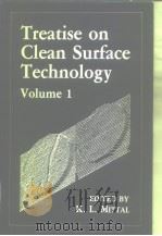 Treatise on Clean Surface Technology Volume 1     PDF电子版封面  0306424207   