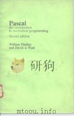 Pascal an Introduction to Methodical Programming PDF电子版封面 0914894730