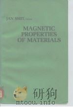 Magnetic Properties of Materials     PDF电子版封面     