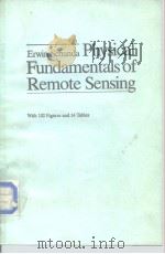 Erwin Schanda Physical Fundamentals of Remote Sensing PDF电子版封面 0387162364