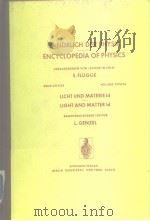 HANDBUCH DER PHYSIK ENCYCLOPEDIA OF PHYSICS PDF电子版封面