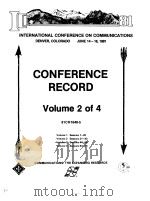 ICC'81 conference record.boston.V.2 PDF电子版封面