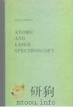 ATOMIC AND LASER SPECTROSCOPY 1977 PDF电子版封面