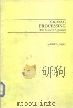 SIGNAL PROCESSING The Modern Approach PDF电子版封面 0070097518