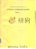 Fourteenth European Conference on Optical Communication(ECOC 88) Part 1 PDF电子版封面