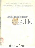 ADVANCED INFRARED TECHNOLOGY PDF电子版封面