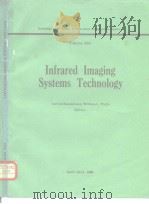 Infrarde Imaging Systems Technology 1980 PDF电子版封面 0892522550