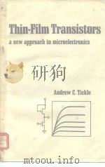 THIN-FILM TRANSISTORS PDF电子版封面