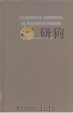 Numerical control in manufacturing PDF电子版封面