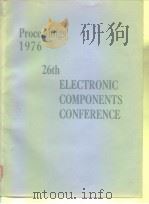 26th electronic components conference.1976. PDF电子版封面