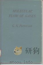 Molecular Flow of Gases PDF电子版封面