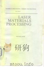 Laser Materials Processing 1983 PDF电子版封面 0444863966