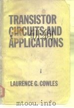 Transistor Circuits and Applications（没后皮）     PDF电子版封面     