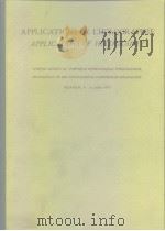Applications de l'holographie/Applications of holography     PDF电子版封面     