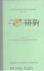 Laser-solid interactions and laser processing-1978. PDF电子版封面