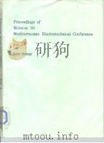Proceedings of melecon'85 Mediterranean Electrotechnical Conference Vol.4 solar energy. 1985.     PDF电子版封面     