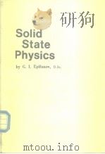Solid state physics.1979. PDF电子版封面