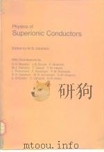 Physics of superionic conductors.1979. PDF电子版封面