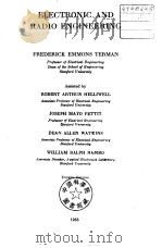 ELECTRONIC AND RADIO ENGINEERING FREDERICK EMMONS TERMAN     PDF电子版封面     