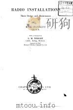 Pannett W.E. Radio installations PDF电子版封面