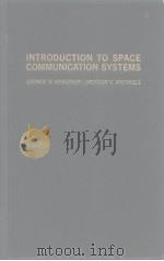 Introduction to space communition system PDF电子版封面