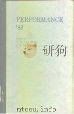 PERFORMANCE  ‘83     PDF电子版封面     
