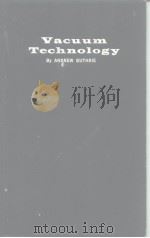 Vacuum Technology PDF电子版封面