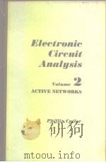 Electronic circuit analysia vo1.2     PDF电子版封面     