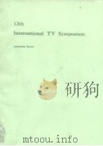 13th International TV Symposium 1983     PDF电子版封面     
