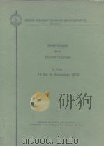 SYMPOSIUM UBER RADARTECHNIK PDF电子版封面