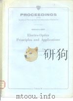 PROCEEDINGS of the Society of Photo-optical Instrumentation Engineers Electro-Optics Principles and PDF电子版封面