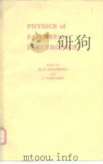 PHYSICS of FAILURE in ELECTRONICS PDF电子版封面