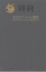 Siliconix Data Book Integrated Circuits PDF电子版封面