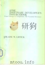The software developer's sourcebook from concept to completion the essential reference 1985 PDF电子版封面 0201117711