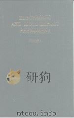 ELECTRONIC AND IONIC IMPACT PHENOMENA VOLUME I PDF电子版封面