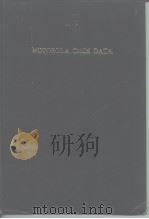 MOTOROLA CMOS DATA PDF电子版封面