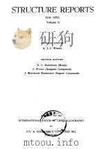 Structure reports for 1951 Vol.15 PDF电子版封面