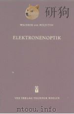 ELEKTRONENOPTIK     PDF电子版封面     