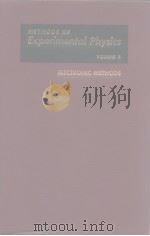 METHODS OF Experimental Physics VOLUME2 ELECTRONIC METHODS PDF电子版封面
