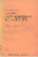 ADVANCES IN ATOMIC AND MOLECULAR PHYSICS VOL.13 PDF电子版封面 0120038137