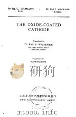 The Oxide-Coated Cathode PDF电子版封面