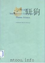 1980 IEEE International Conference on Plasma Science PDF电子版封面