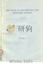 ADVANCES IN ELECTRONICS AND ELECTRON PHYSICS Vol.36 PDF电子版封面