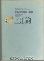 EASCON'68 record;Electronic and aerospace systems convetion     PDF电子版封面     
