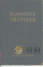 RADIATIVE TRANSFER PDF电子版封面
