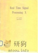 Real-Time Signal Processing X PDF电子版封面 0892528621