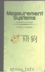 Measuremenl Suslems Application and Design PDF电子版封面 0070173362
