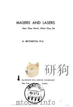 Masers and lasers PDF电子版封面 Brotherton.M