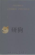 ATOMIC PHYSICS VOL.II     PDF电子版封面     